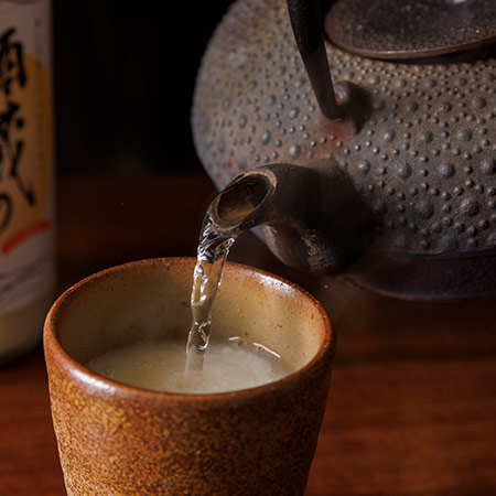 甘酒お湯割り